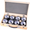 Petanque Metal set X8 v drevenom kufríku (Petanque set v elegantnom drevenom kufríku) Petanque Metal set X8 v drevenom kufríku (Petanque set v elegantnom drevenom kufríku)