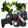 Veľký Diaľkovo Ovládaný Traktor Poľnohospodársky Stroj Hračka pre Malých Farmárov Veľký Diaľkovo Ovládaný Traktor Poľnohospodársky Stroj Hračka pre Malých Farmárov