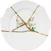 Seletti Jedálenský tanier KINTSUGI 2 27,5 cm, biela Seletti Jedálenský tanier KINTSUGI 2 27,5 cm, biela