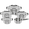 Zwilling Pure Kochgeschirrset 5-tlg. 18/10 Edelstahl silber Zwilling Pure Kochgeschirrset 5-tlg. 18/10 Edelstahl silber