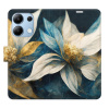 Flip pouzdro iSaprio - Xiaomi Redmi Note 13 4G - Gold Flowers - kapsičky na karty (Knížkový flip kryt, obal, pouzdro iSaprio na mobil Xiaomi Redmi Note 13 4G - Gold Flowers - 360° ochrana telefonu, př Flip pouzdro iSaprio - Xiaomi Redmi Note 13 4G - Gold Flowers - kapsičky na karty (Knížkový flip kryt, obal, pouzdro iSaprio na mobil Xiaomi Redmi Note 13 4G - Gold Flowers - 360° ochrana telefonu, př