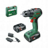 Bosch UniversalDrill 18V-EC Aku vŕtací skrutkovač (2x 2,0Ah) + AL 18V-20 Bosch Bosch UniversalDrill 18V-EC Aku vŕtací skrutkovač (2x 2,0Ah) + AL 18V-20 Bosch
