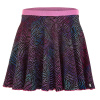 Sukňa kruhová - fialovočierny vzor 146 Sukňa kruhová - fialovočierny vzor 146