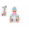 Teddies bábätko plast 32 cm pijúce cikajúce so zvukom Teddies bábätko plast 32 cm pijúce cikajúce so zvukom