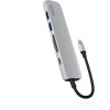 Epico 6v1 Alu Hub 8K s USB-C konektorem - stříbrná 9915112100067 Epico 6v1 Alu Hub 8K s USB-C konektorem - stříbrná 9915112100067