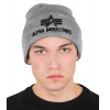 Alpha Industries 3D Beanie grey čiapka Veľkosť: Unisex, Farba: šedá Alpha Industries 3D Beanie grey čiapka Veľkosť: Unisex, Farba: šedá