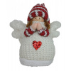 GOBA Vianočná dekorácia – anjel bucľatý, so srdcom, 25 cm GOBA Vianočná dekorácia – anjel bucľatý, so srdcom, 25 cm