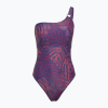 Dámske jednodielne plavky Speedo Shaping Printed Asymmetric hapuna blue Dámske jednodielne plavky Speedo Shaping Printed Asymmetric hapuna blue