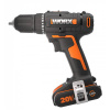 WORX 45900108 WX108 - Aku vrtací šroubovák 45Nm 20V, 2*2Ah - Powershare WORX 45900108 WX108 - Aku vrtací šroubovák 45Nm 20V, 2*2Ah - Powershare