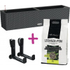 Lechuza Samozavlažovací kvetináč plastový Lechuza Balconera 80 štartovací set 80 x 19 cm s držiakom a 12 l Pon drenážou granitový Lechuza Samozavlažovací kvetináč plastový Lechuza Balconera 80 štartovací set 80 x 19 cm s držiakom a 12 l Pon drenážou granitový
