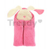 toTs-smarTrike detská osuška s kapucňou zajačik 180102 ružová toTs-smarTrike detská osuška s kapucňou zajačik 180102 ružová
