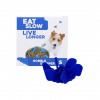Eat Slow Live Longer spomaľovací Špirála do misky modrá S Eat Slow Live Longer spomaľovací Špirála do misky modrá S
