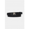 Tommy Hilfiger opasok dámsky kožený AW0AW17496 čierna 90 Tommy Hilfiger opasok dámsky kožený AW0AW17496 čierna 90