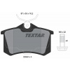 TEXTAR Sada brzdových platničiek kotúčovej brzdy 2355406 TEXTAR Sada brzdových platničiek kotúčovej brzdy 2355406