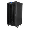 LAE Lanberg FF01-6622-12BL rack 22U Voľne stojací rack Čierna LAE Lanberg FF01-6622-12BL rack 22U Voľne stojací rack Čierna