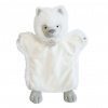 Doudou Plyšová maňuška biely vlk 25 cm Doudou et Compagnie Paris Doudou Plyšová maňuška biely vlk 25 cm Doudou et Compagnie Paris