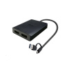 i-tec USB-A/USB-C Dual 4K DP Video Adapter CADUAL4KDP i-tec USB-A/USB-C Dual 4K DP Video Adapter CADUAL4KDP
