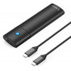 Orico NVMe/SATA 10Gbps M.2 disková skriňa čierna Orico NVMe/SATA 10Gbps M.2 disková skriňa čierna