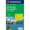 Salzburger Seengebiet, Kobernaußerwald (Kompass - 17) - turistická mapa Salzburger Seengebiet, Kobernaußerwald (Kompass - 17) - turistická mapa
