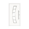 Hliníkovo-oceľové vchodové dvere pasívne Hermes 110 x 210 cm P biele Hliníkovo-oceľové vchodové dvere pasívne Hermes 110 x 210 cm P biele