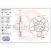 BREMBO Brzdový kotúč BREMBO 09.7010.76 BREMBO Brzdový kotúč BREMBO 09.7010.76