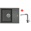 Sinks Linea 600 Titanium + Mix 3 P GR Sinks Linea 600 Titanium + Mix 3 P GR