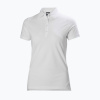 Dámske polo tričko Helly Hansen Crew Pique 2 Polo white Dámske polo tričko Helly Hansen Crew Pique 2 Polo white