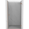 Mexen Lunar-B, výklopné pravé sprchové dvere 65 cm, 8mm číre sklo, medený matný profil, 832-065-000-65-00-P Mexen Lunar-B, výklopné pravé sprchové dvere 65 cm, 8mm číre sklo, medený matný profil, 832-065-000-65-00-P