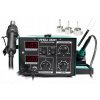 Spájkovacia stanica Yihua 852D+ 2v1, hroty 900M-T, 600W, teplovzdušná, s hrotovou spájkovačkou, ESD, LED Spájkovacia stanica Yihua 852D+ 2v1, hroty 900M-T, 600W, teplovzdušná, s hrotovou spájkovačkou, ESD, LED