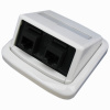 Dvojzásuvka ABB TANGO 2xRJ45 Cat5e UTP bílá,BKkeys 2410 Dvojzásuvka ABB TANGO 2xRJ45 Cat5e UTP bílá,BKkeys 2410