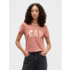 GAP Tričko s logom Hnedá XS GAP Tričko s logom Hnedá XS