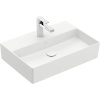 VILLEROY & BOCH Memento 2.0 závesné umývadlo s otvorom (spodná strana brúsená), bez prepadu, 600 x 420 mm, Stone White, s povrchom CeramicPlus, 4A226LRW VILLEROY & BOCH Memento 2.0 závesné umývadlo s otvorom (spodná strana brúsená), bez prepadu, 600 x 420 mm, Stone White, s povrchom CeramicPlus, 4A226LRW