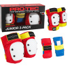 CHRÁNIČE PRO-TEC JUNIOR 3-PACK RETRO Veľkosť: YM CHRÁNIČE PRO-TEC JUNIOR 3-PACK RETRO Veľkosť: YM