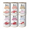 BRIT MONO Karma mokra dla psa MIX Mokré krmivo pre psov MIX príchutí 6x400g BRIT MONO Karma mokra dla psa MIX Mokré krmivo pre psov MIX príchutí 6x400g