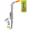 _Ostatní 1_ Saxofon dětský stříbrný 4 klapky plast *HUDEBNÍ NÁSTROJE* _Ostatní 1_ Saxofon dětský stříbrný 4 klapky plast *HUDEBNÍ NÁSTROJE*