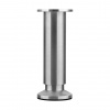 Walteco Nábytková noha priemer 38mm, výškovo nastaviteľná 150-165mm, 250kg, brúsený hliník , 50511 Walteco Nábytková noha priemer 38mm, výškovo nastaviteľná 150-165mm, 250kg, brúsený hliník , 50511