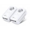 TP-Link TL-PA8030P KIT síťový adaptér Powerline 1200 Mbit/s Připojení na síť Ethernet Bílá 2 kusů TP-Link TL-PA8030P KIT síťový adaptér Powerline 1200 Mbit/s Připojení na síť Ethernet Bílá 2 kusů