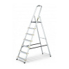 Schodíky hliníkové 150kg, 7 stupňov, s háčikom Schodíky hliníkové 150kg, 7 stupňov, s háčikom