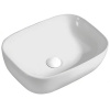 KIELLE Idolio obdĺžnikové umývadlo na dosku bez otvoru, bez prepadu, 460 x 330 mm, biela, 30624420 KIELLE Idolio obdĺžnikové umývadlo na dosku bez otvoru, bez prepadu, 460 x 330 mm, biela, 30624420