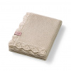 BABYONO Deka pletená bambusová Light Beige 75 x 100 cm BABYONO Deka pletená bambusová Light Beige 75 x 100 cm