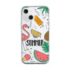 Kryt TopQ iPhone 13 mini silikón Summer 64712 Kryt TopQ iPhone 13 mini silikón Summer 64712