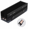 Pasívny chladič pre SSD disk M.2, chladenie NVMe 2280, MEDENÉ JADRO Pasívny chladič pre SSD disk M.2, chladenie NVMe 2280, MEDENÉ JADRO