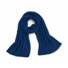Tchibo - Pletený šál - farba: modrá Tchibo - Pletený šál - farba: modrá