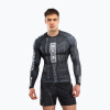 Pánsky rashguard s dlhým rukávom Venum Karate Combat black/grey Pánsky rashguard s dlhým rukávom Venum Karate Combat black/grey