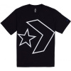 Converse TILTED STAR CHEVRON TEE čierna,biela Pánske tričko S Converse TILTED STAR CHEVRON TEE čierna,biela Pánske tričko S