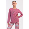 Detské pyžamo dlhé Charlotte - starorůžová 9 - 10 (Vienetta Kids) Detské pyžamo dlhé Charlotte - starorůžová 9 - 10 (Vienetta Kids)