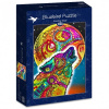 BLUEBIRD Puzzle Vyjúci vlk 1000 dielikov BLUEBIRD Puzzle Vyjúci vlk 1000 dielikov
