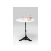 Bistro Kaffeehaus stôl okrúhly biely/čierny Ø60 cm Bistro Kaffeehaus stôl okrúhly biely/čierny Ø60 cm