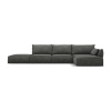 Sivá rohová pohovka (pravý roh) Vanda - Mazzini Sofas Sivá rohová pohovka (pravý roh) Vanda - Mazzini Sofas