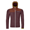 Ortovox pánská merino mikina Fleece Plus Hoody M | farba: winetasting, veľkosť: L Ortovox pánská merino mikina Fleece Plus Hoody M | farba: winetasting, veľkosť: L